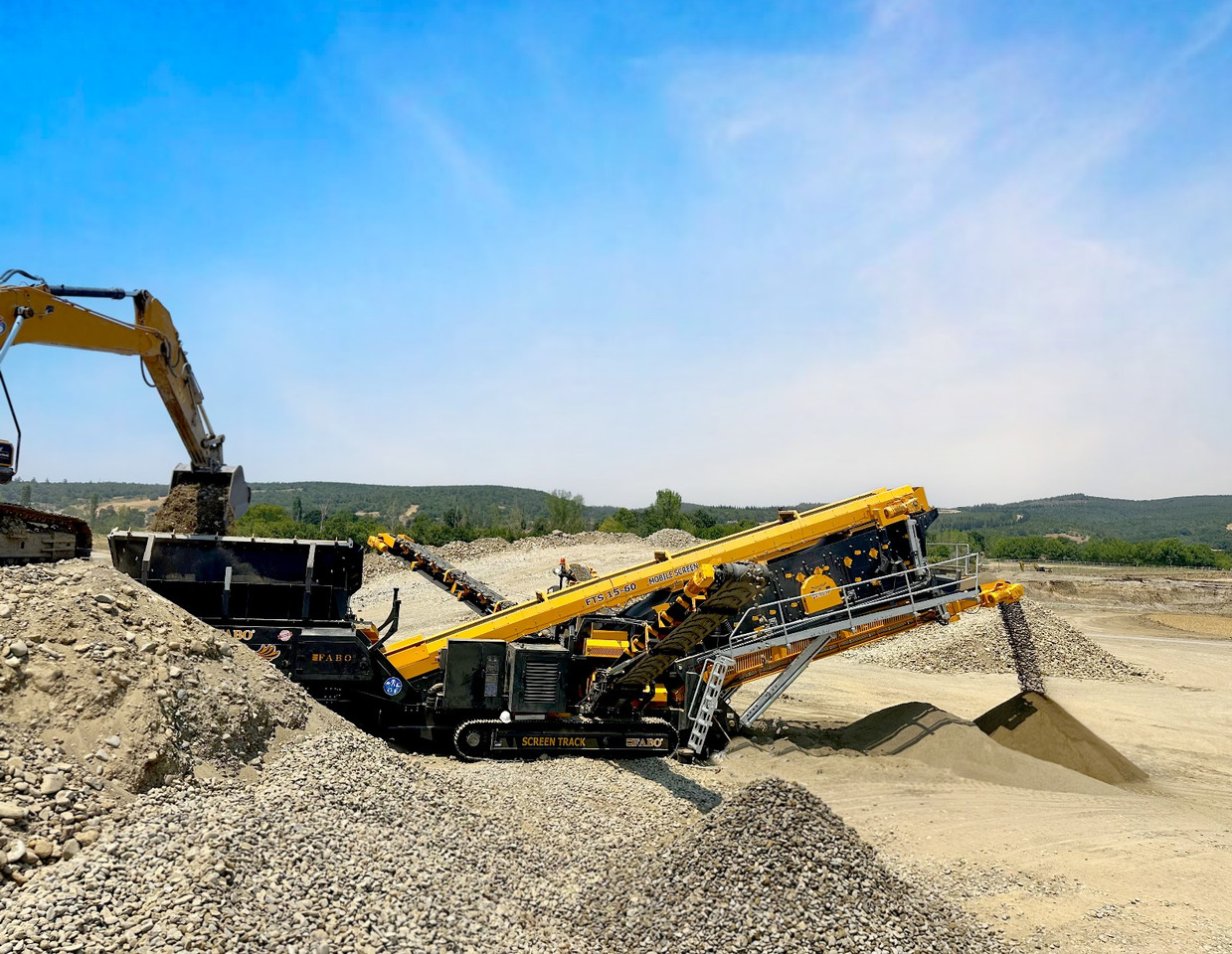 FABO mobile screen-mobile screening - Osztályozó berendezés: 4 kép. FABO mobile screen-mobile screening - Osztályozó berendezés: 4 kép.