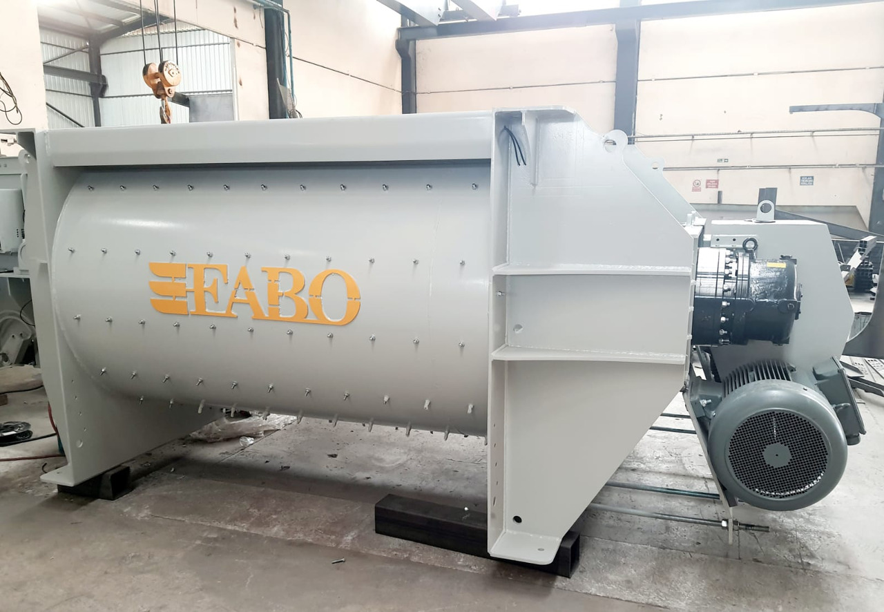 FABO twin shaft mixer - Betonkeverő: 2 kép. FABO twin shaft mixer - Betonkeverő: 2 kép.