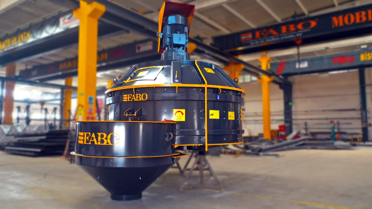 FABO twin shaft mixer - Betonkeverő: 3 kép. FABO twin shaft mixer - Betonkeverő: 3 kép.