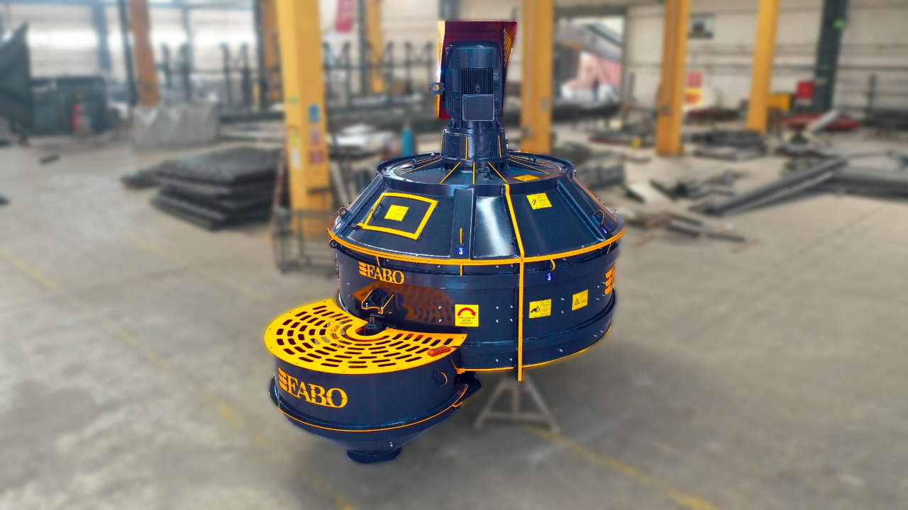 FABO twin shaft mixer - Betonkeverő: 2 kép. FABO twin shaft mixer - Betonkeverő: 2 kép.