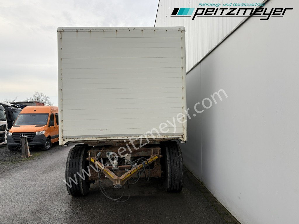 ACKERMANN,O. 3 Achs Kofferanhänger mit LBW KA-F24/8.3E Liftachse - Pótkocsi dobozos: 5 kép. ACKERMANN,O. 3 Achs Kofferanhänger mit LBW KA-F24/8.3E Liftachse - Pótkocsi dobozos: 5 kép.