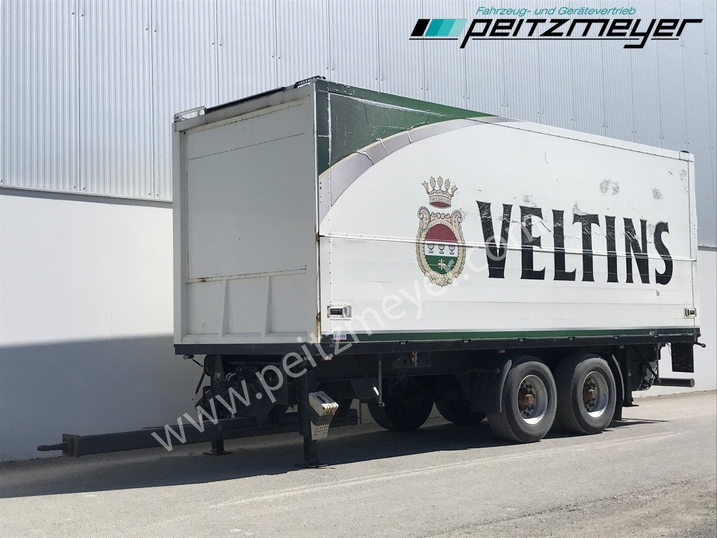 ACKERMANN,O. Getränkeanhänger Ewers Getränke Schwenkwand (LBW def.) Tandem tiefgekuppelt - Pótkocsi italszállító: 3 kép. ACKERMANN,O. Getränkeanhänger Ewers Getränke Schwenkwand (LBW def.) Tandem tiefgekuppelt - Pótkocsi italszállító: 3 kép.