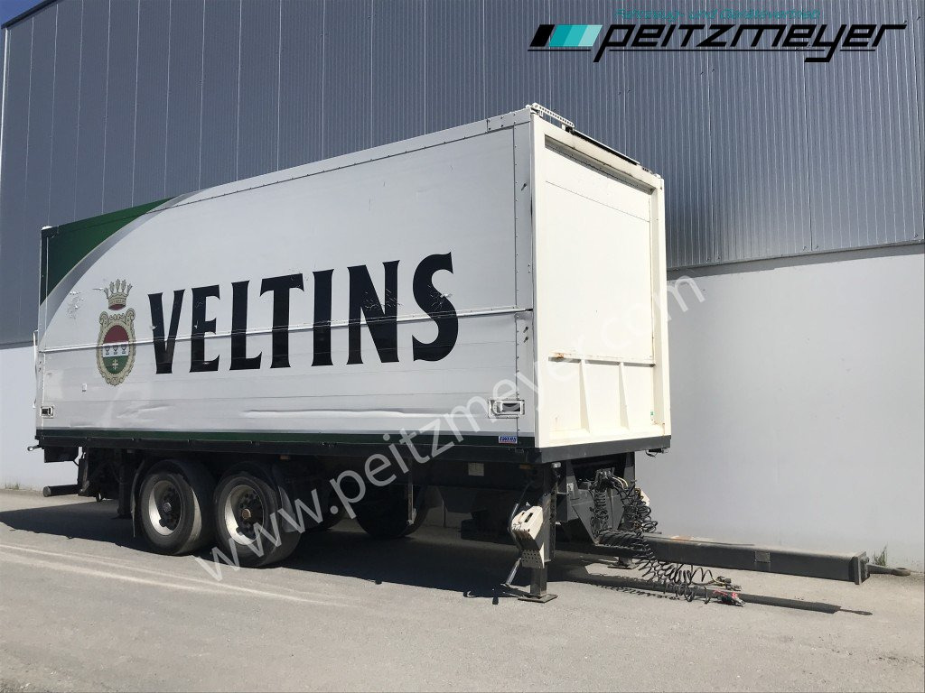 ACKERMANN,O. Getränkeanhänger Ewers Getränke Schwenkwand (LBW def.) Tandem tiefgekuppelt - Pótkocsi italszállító: 4 kép. ACKERMANN,O. Getränkeanhänger Ewers Getränke Schwenkwand (LBW def.) Tandem tiefgekuppelt - Pótkocsi italszállító: 4 kép.