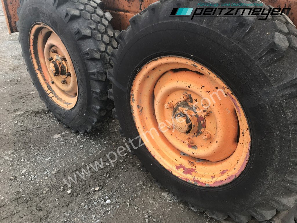 Pótkocsi alváz BATHE TANDEMANHÄNGER Fahrgestell für Unimog: 14 kép.
