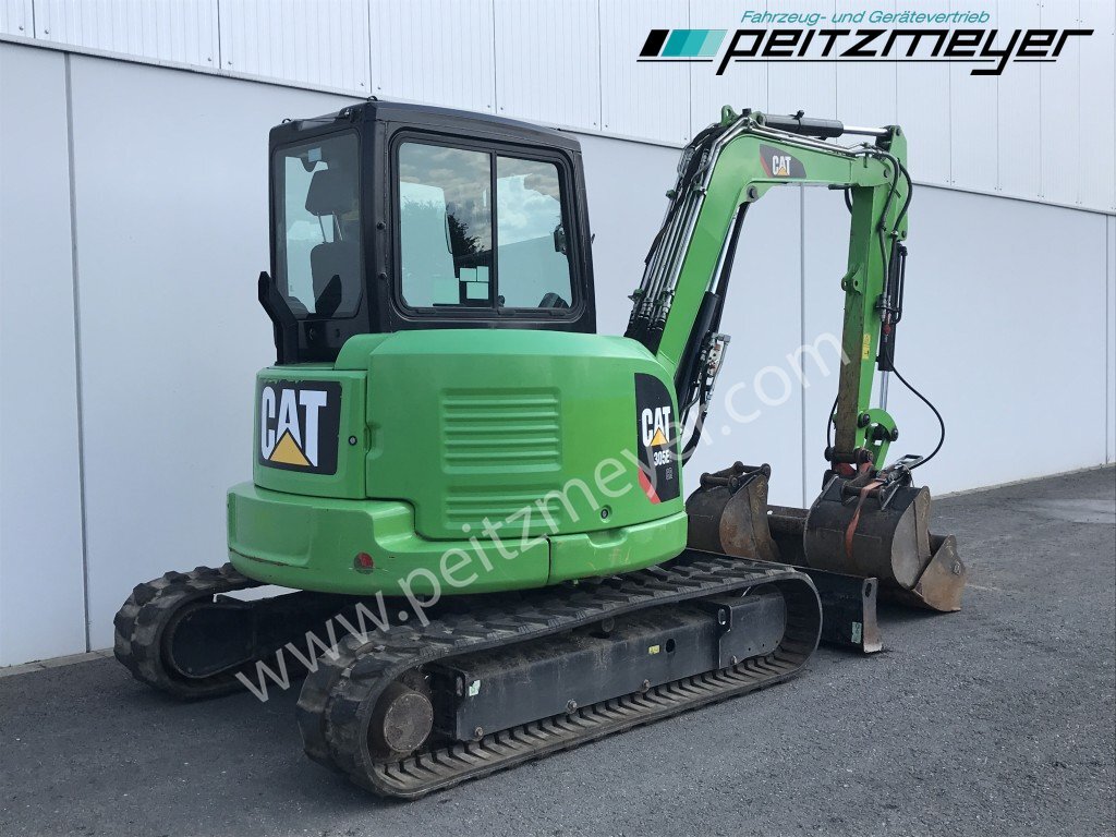 CAT Minibagger 305 E 2 HSW, 3 Löffel MS03 - Minikotró: 4 kép. CAT Minibagger 305 E 2 HSW, 3 Löffel MS03 - Minikotró: 4 kép.