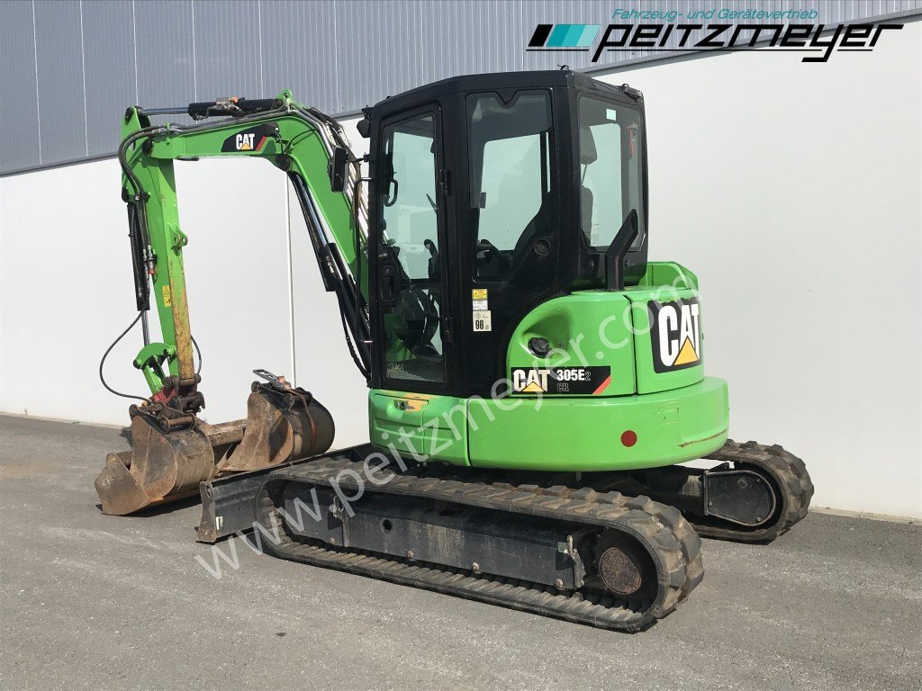 CAT Minibagger 305 E 2 HSW, 3 Löffel MS03 - Minikotró: 3 kép. CAT Minibagger 305 E 2 HSW, 3 Löffel MS03 - Minikotró: 3 kép.