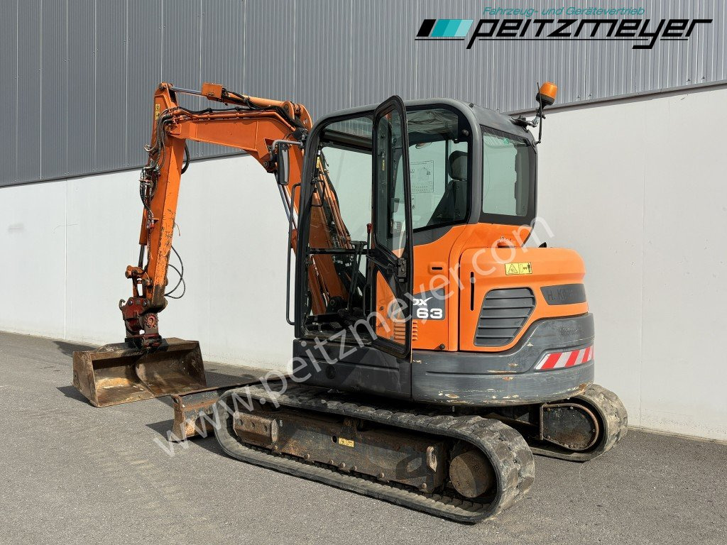 Doosan Kettenbagger DX 63-3 PowerTilt 070 , MS 03, mehrfach vorhanden - Minikotró: 3 kép. Doosan Kettenbagger DX 63-3 PowerTilt 070 , MS 03, mehrfach vorhanden - Minikotró: 3 kép.