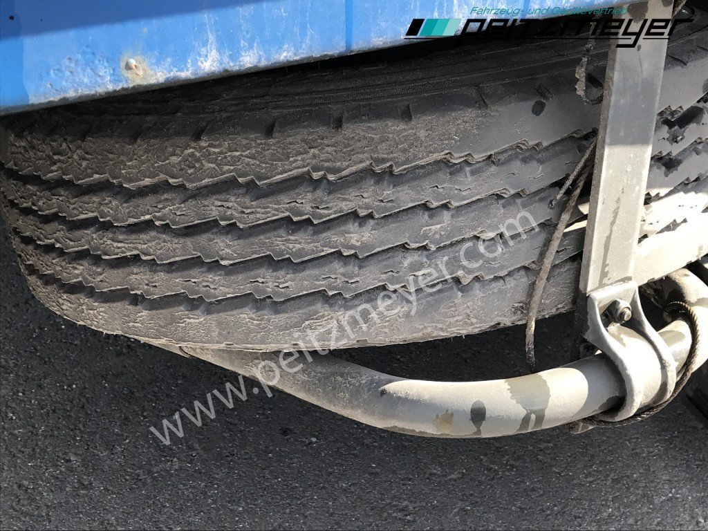 Ponyvás pótkocsi Kraemer, Georg Pritschenanhänger Tandemanhänger 5 m BPW - luft: 17 kép.