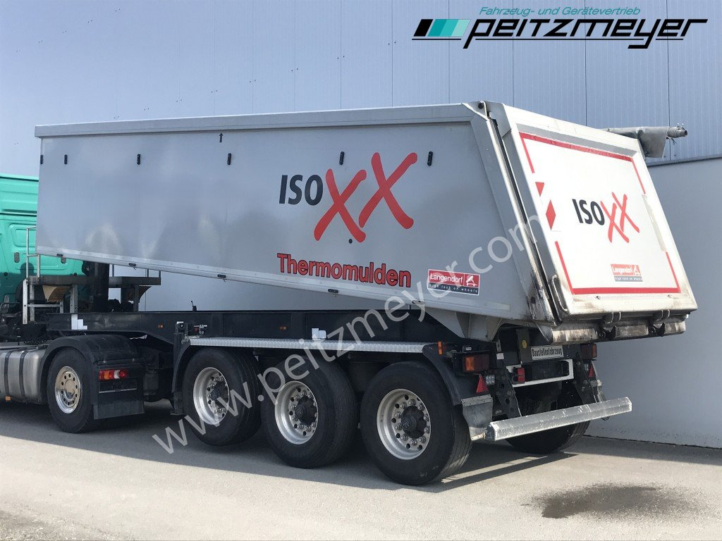 LANGENDORF 3 Achs Thermo - Kippauflieger SKA 24/30 Thermo, Alufelgen, - Félpótkocsi billenőplatós: 2 kép. LANGENDORF 3 Achs Thermo - Kippauflieger SKA 24/30 Thermo, Alufelgen, - Félpótkocsi billenőplatós: 2 kép.