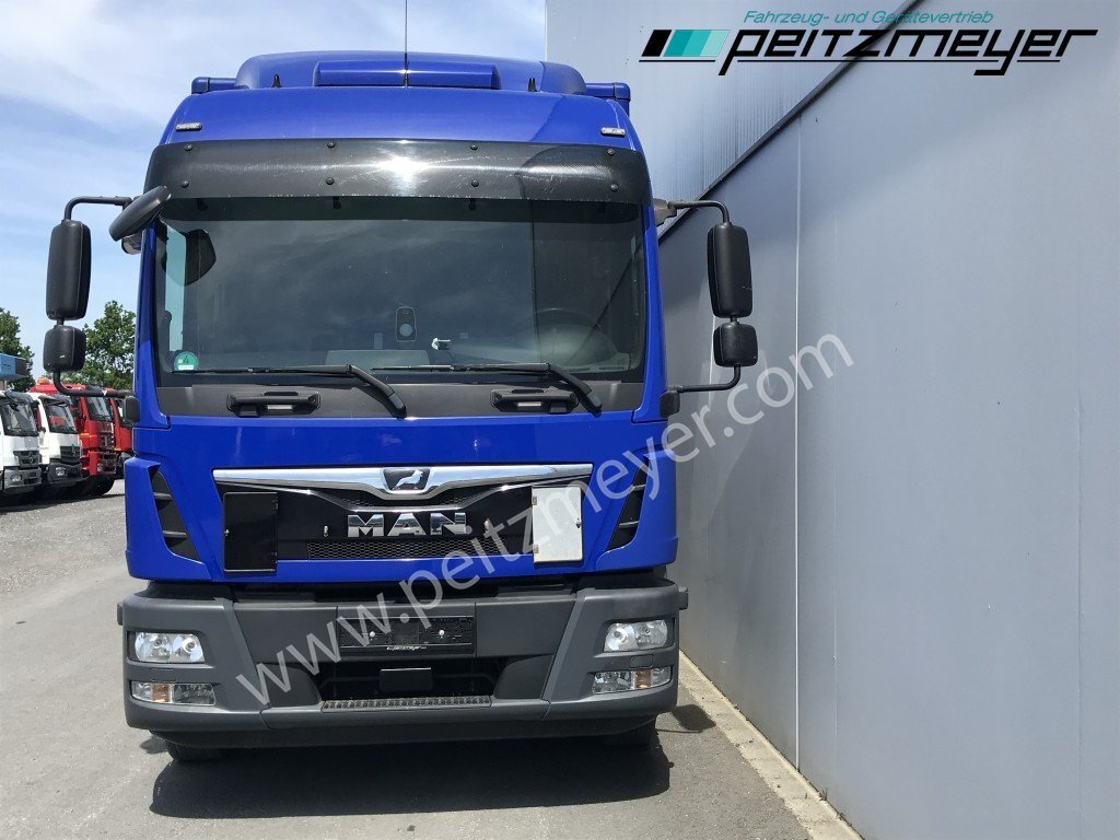 MAN TGM 15.250 BL, Klima+Standklima, LBW, AHK Schaltgetriebe, Scheckheft - Dobozos felépítményű teherautó: 5 kép. MAN TGM 15.250 BL, Klima+Standklima, LBW, AHK Schaltgetriebe, Scheckheft - Dobozos felépítményű teherautó: 5 kép.
