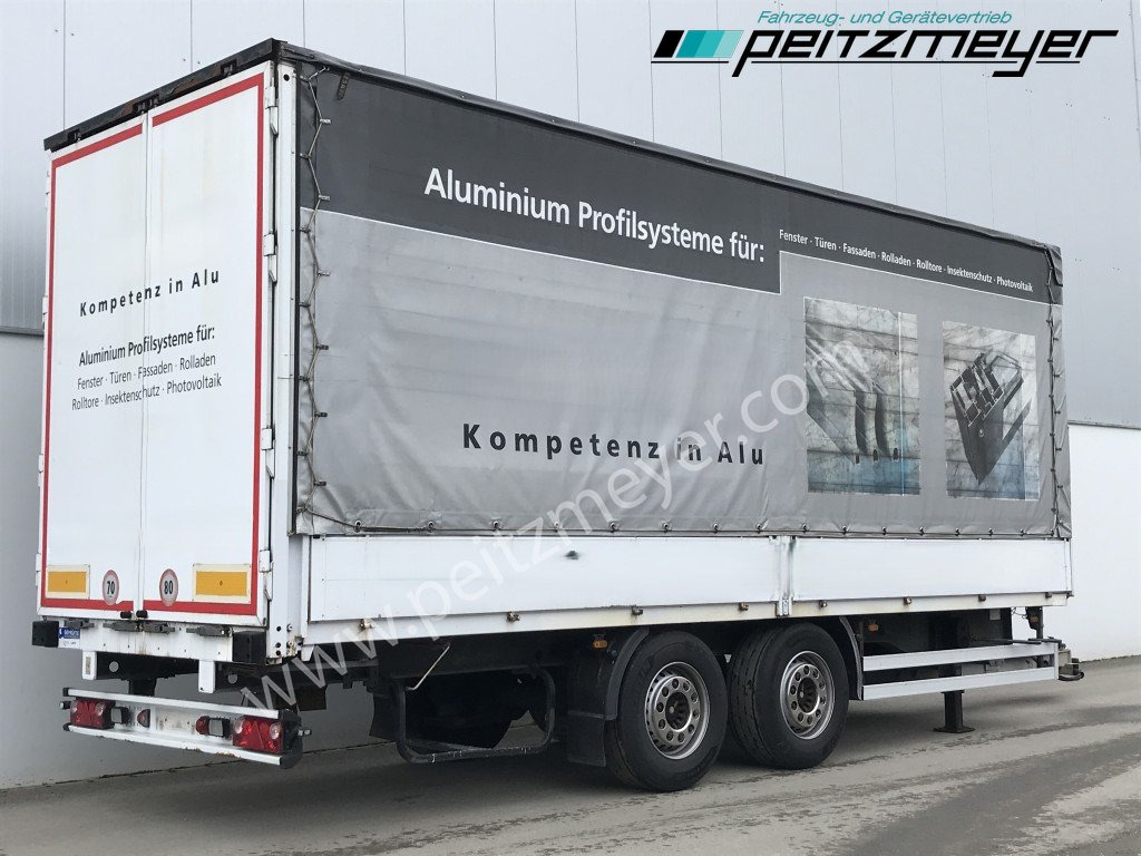 MEERMEIER Anhänger ZA 18 Tandem, tiefgekuppelt, RSAB, verzinkt - Ponyvás pótkocsi: 1 kép. MEERMEIER Anhänger ZA 18 Tandem, tiefgekuppelt, RSAB, verzinkt - Ponyvás pótkocsi: 1 kép.