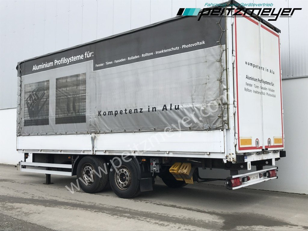 MEERMEIER Anhänger ZA 18 Tandem, tiefgekuppelt, RSAB, verzinkt - Ponyvás pótkocsi: 2 kép. MEERMEIER Anhänger ZA 18 Tandem, tiefgekuppelt, RSAB, verzinkt - Ponyvás pótkocsi: 2 kép.