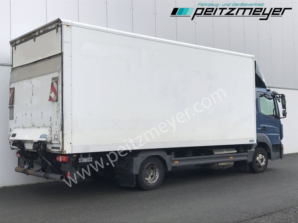 MERCEDES-BENZ Atego 818 L Koffer + LBW Euro 6, Klima, AHK, - Dobozos felépítményű teherautó: 4 kép. MERCEDES-BENZ Atego 818 L Koffer + LBW Euro 6, Klima, AHK, - Dobozos felépítményű teherautó: 4 kép.