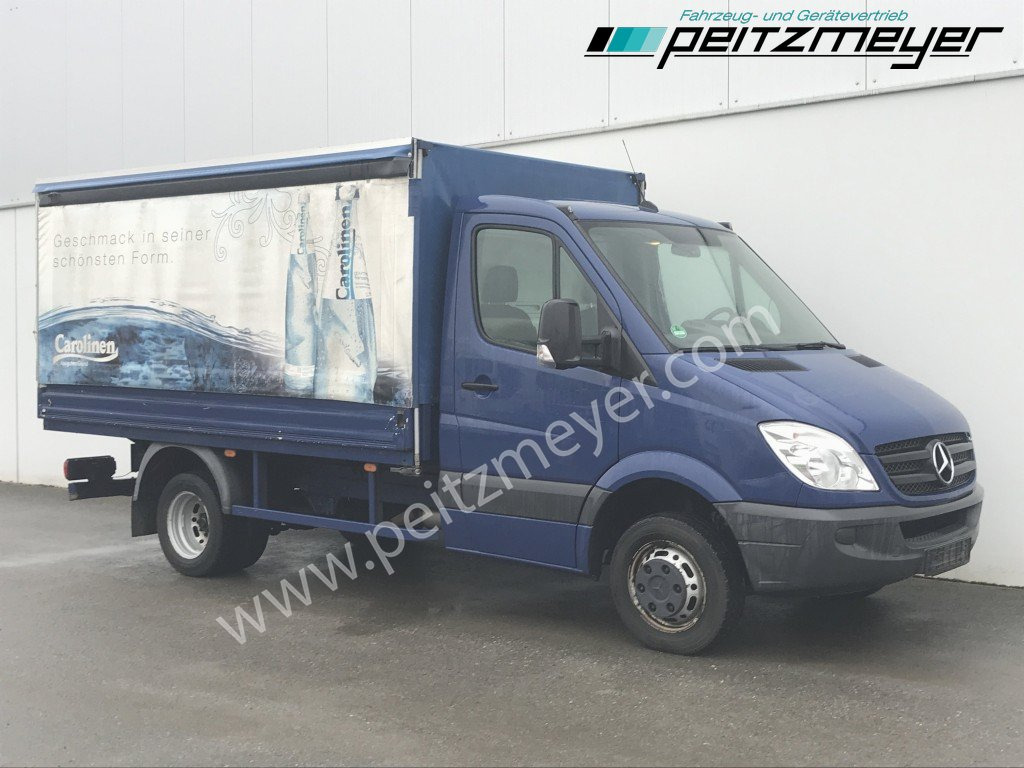 MERCEDES-BENZ Sprinter 515 CDI Pritsche mit Schiebeplane - Ponyvás kisteherautó: 2 kép. MERCEDES-BENZ Sprinter 515 CDI Pritsche mit Schiebeplane - Ponyvás kisteherautó: 2 kép.