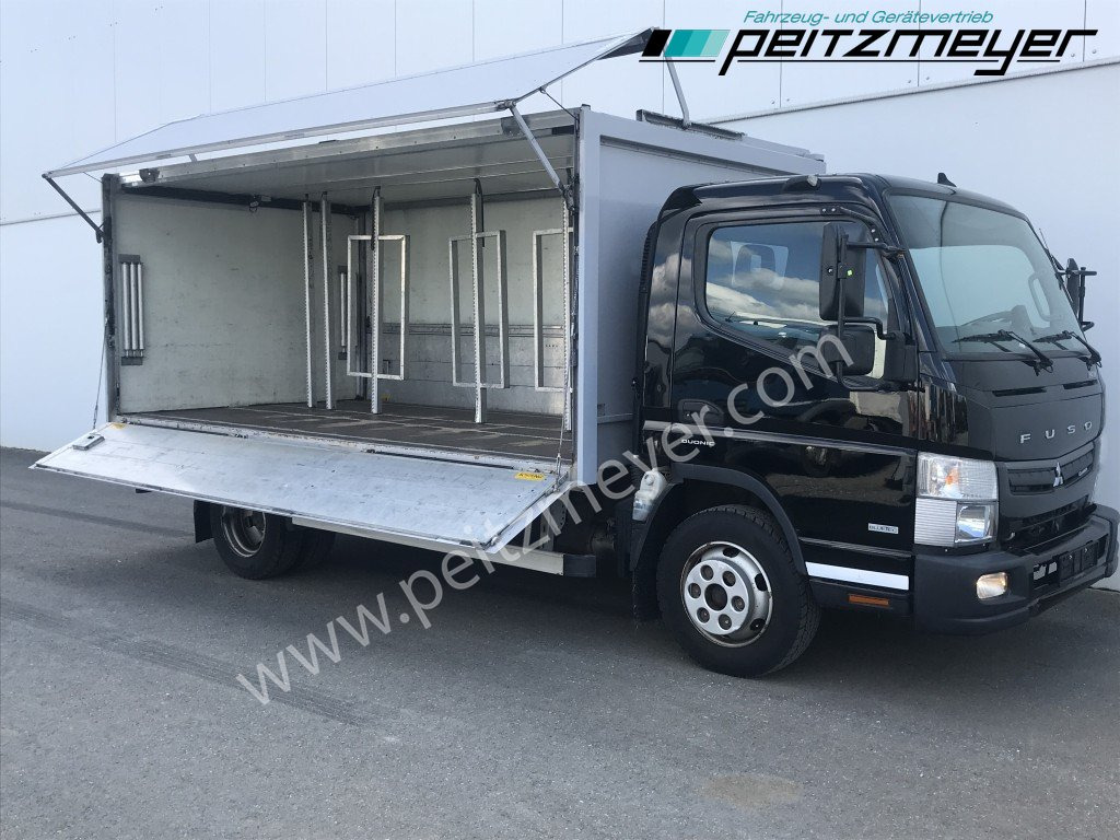 MITSUBISHI Canter Fuso 9 C 18 Ewers Getränke, NL 3.740 kg 2 x AHK, EU 6, Autom., Klima - Italszállító teherautó: 3 kép. MITSUBISHI Canter Fuso 9 C 18 Ewers Getränke, NL 3.740 kg 2 x AHK, EU 6, Autom., Klima - Italszállító teherautó: 3 kép.