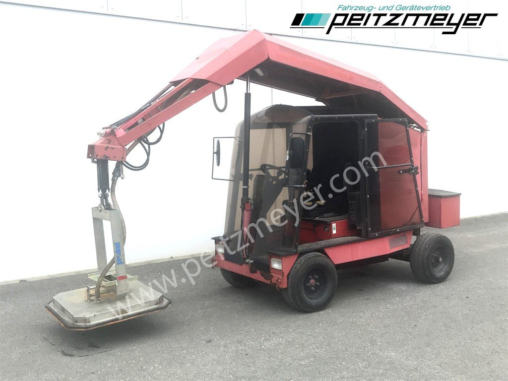 Optimas Pflasterverlegemaschine H77, Modell 1999, Vakuumpumpe - Aszfaltozó gép: 1 kép. Optimas Pflasterverlegemaschine H77, Modell 1999, Vakuumpumpe - Aszfaltozó gép: 1 kép.