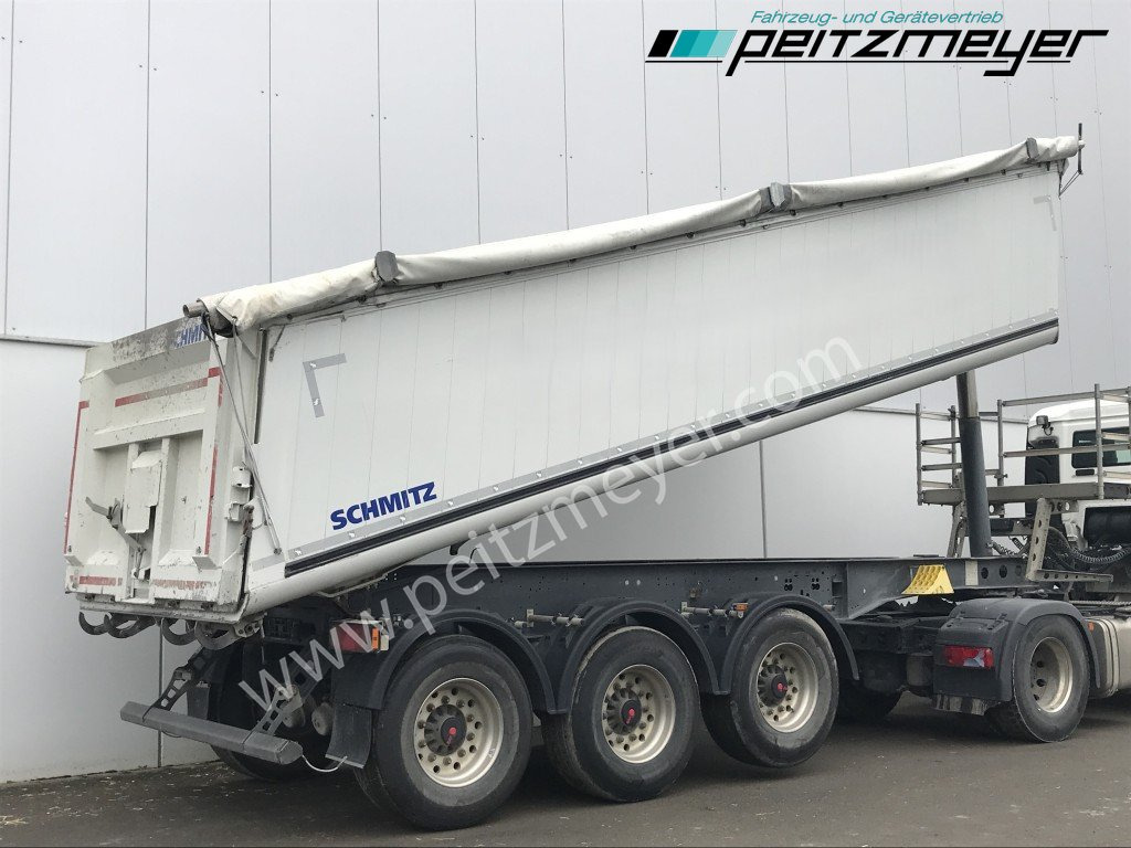 SCHMITZ 3 Achs Kippauflieger SKI24SL7.2 Verschleißboden 5mm neu Alu - Stahl, ca. 26 m³, Getreideschieber - Félpótkocsi billenőplatós: 1 kép. SCHMITZ 3 Achs Kippauflieger SKI24SL7.2 Verschleißboden 5mm neu Alu - Stahl, ca. 26 m³, Getreideschieber - Félpótkocsi billenőplatós: 1 kép.
