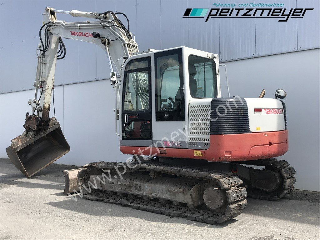 TAKEUCHI MINIBAGGER TB 1140 Schaufel 1,60, Schaufel 1,20, Schaufel 0,40 - Minikotró: 3 kép. TAKEUCHI MINIBAGGER TB 1140 Schaufel 1,60, Schaufel 1,20, Schaufel 0,40 - Minikotró: 3 kép.