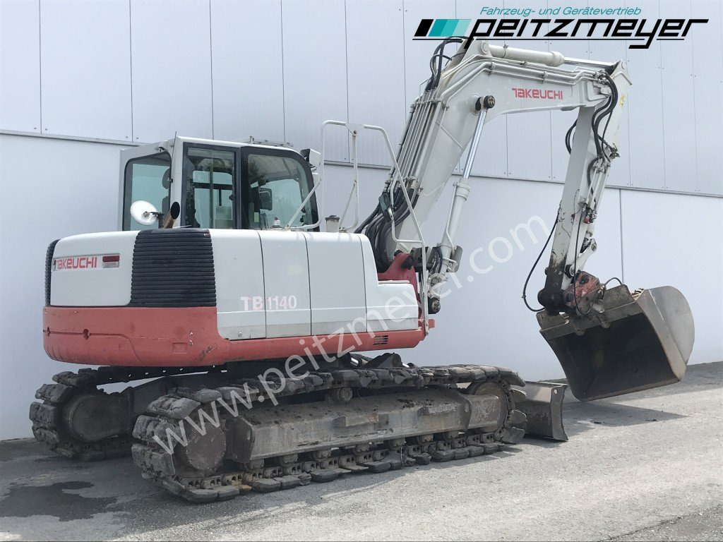 TAKEUCHI MINIBAGGER TB 1140 Schaufel 1,60, Schaufel 1,20, Schaufel 0,40 - Minikotró: 4 kép. TAKEUCHI MINIBAGGER TB 1140 Schaufel 1,60, Schaufel 1,20, Schaufel 0,40 - Minikotró: 4 kép.