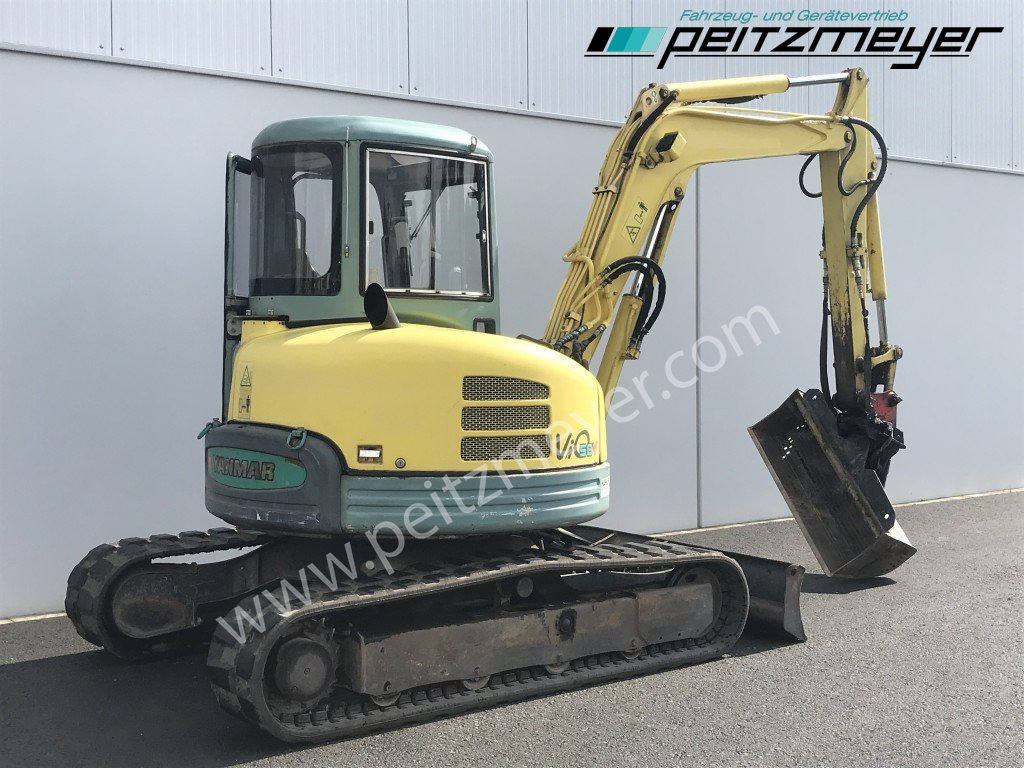 YANMAR MINIBAGGER VIO 50 V hydr. Schwenklöffel - Minikotró: 4 kép. YANMAR MINIBAGGER VIO 50 V hydr. Schwenklöffel - Minikotró: 4 kép.