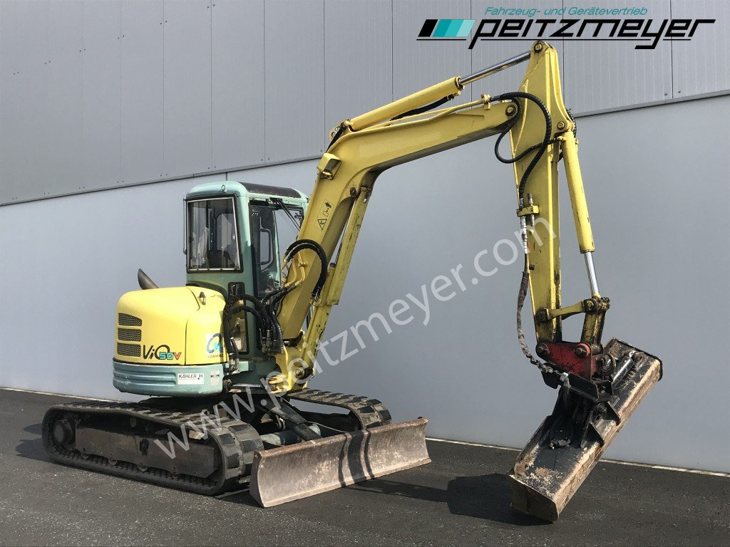YANMAR MINIBAGGER VIO 50 V hydr. Schwenklöffel - Minikotró: 5 kép. YANMAR MINIBAGGER VIO 50 V hydr. Schwenklöffel - Minikotró: 5 kép.