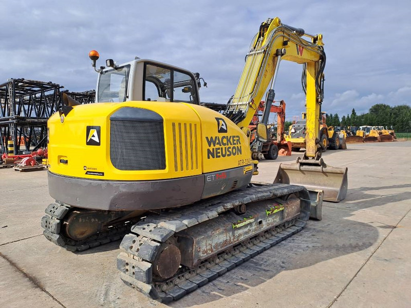 WACKER NEUSON ET 145 - Lánctalpas kotró: 4 kép. WACKER NEUSON ET 145 - Lánctalpas kotró: 4 kép.