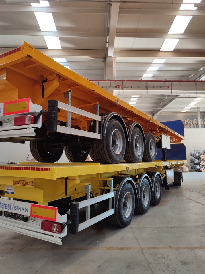 SINAN TANKER-TREYLER FlatBed - Special Platform - Platós félpótkocsi: 1 kép. SINAN TANKER-TREYLER FlatBed - Special Platform - Platós félpótkocsi: 1 kép.