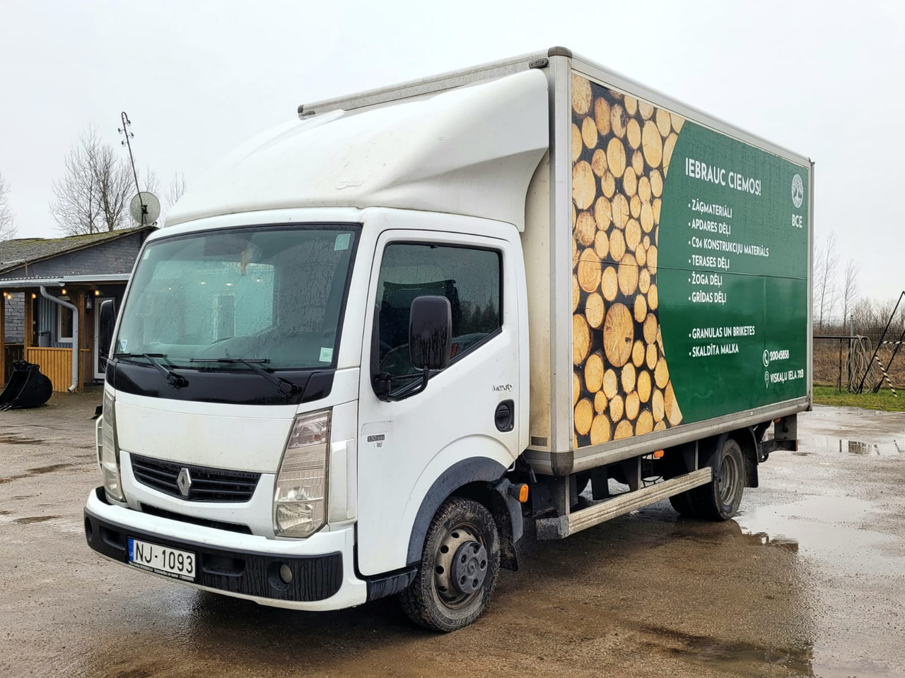 RENAULT Maxity 130DXi - Dobozos felépítményű teherautó: 1 kép. RENAULT Maxity 130DXi - Dobozos felépítményű teherautó: 1 kép.