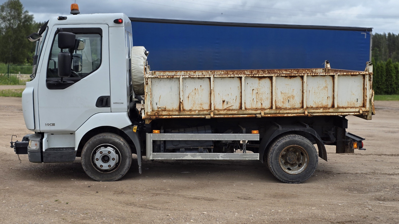 RENAULT Midlum 190DX, winch, original 46'000km - Billenőplatós teherautó: 4 kép. RENAULT Midlum 190DX, winch, original 46'000km - Billenőplatós teherautó: 4 kép.