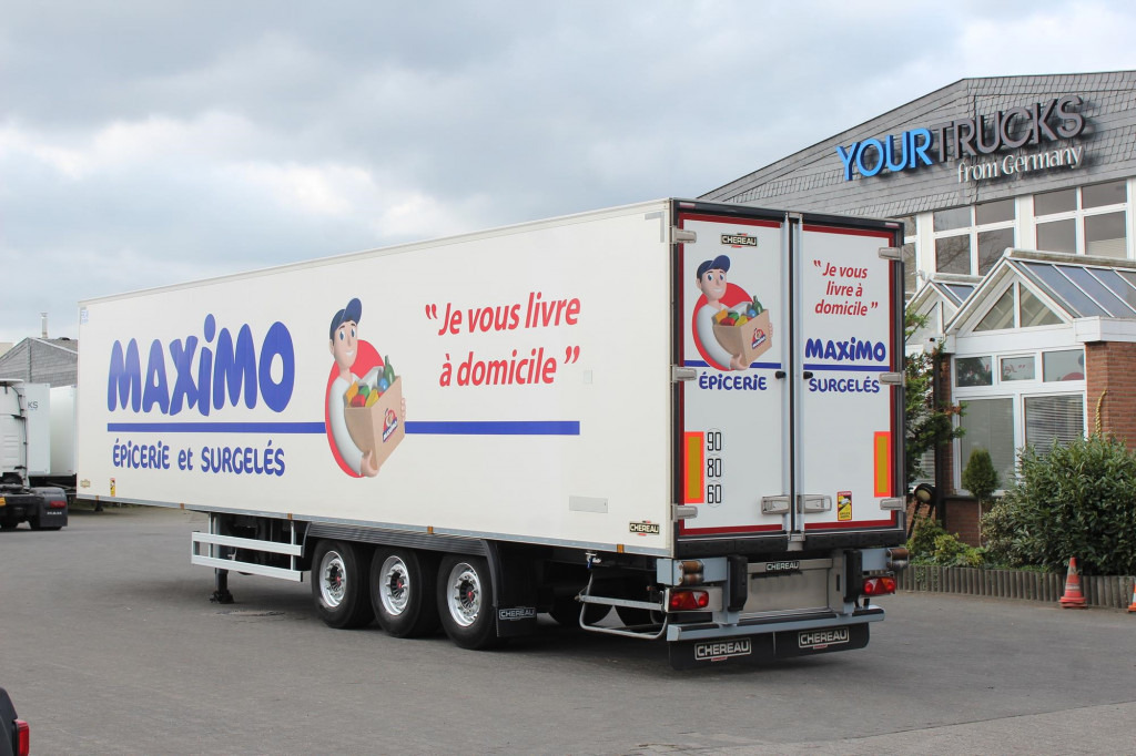 Félpótkocsi hűtős Chereau CV 1550 Strom 2,60h TW Liftachse FRC: 12 kép.