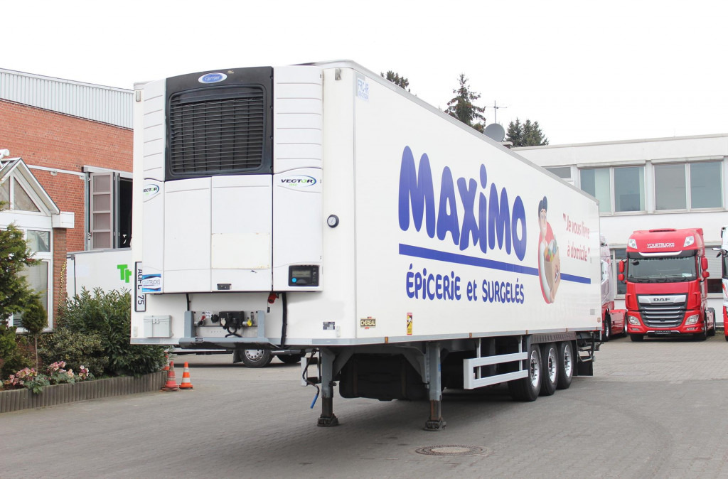 Chereau CV 1550 Strom 2,60h TW Liftachse SAF FRC - Félpótkocsi hűtős: 1 kép. Chereau CV 1550 Strom 2,60h TW Liftachse SAF FRC - Félpótkocsi hűtős: 1 kép.