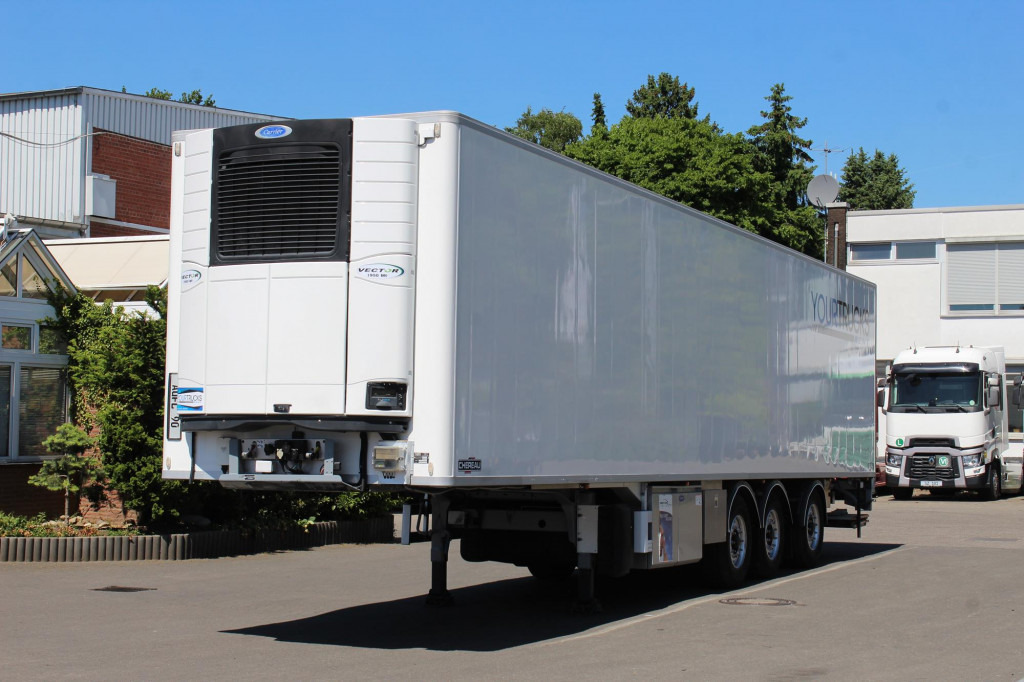 Chereau CV 1950Mt. Bi-Multi-Temp. TW LBW Lenkachse - Félpótkocsi hűtős: 1 kép. Chereau CV 1950Mt. Bi-Multi-Temp. TW LBW Lenkachse - Félpótkocsi hűtős: 1 kép.