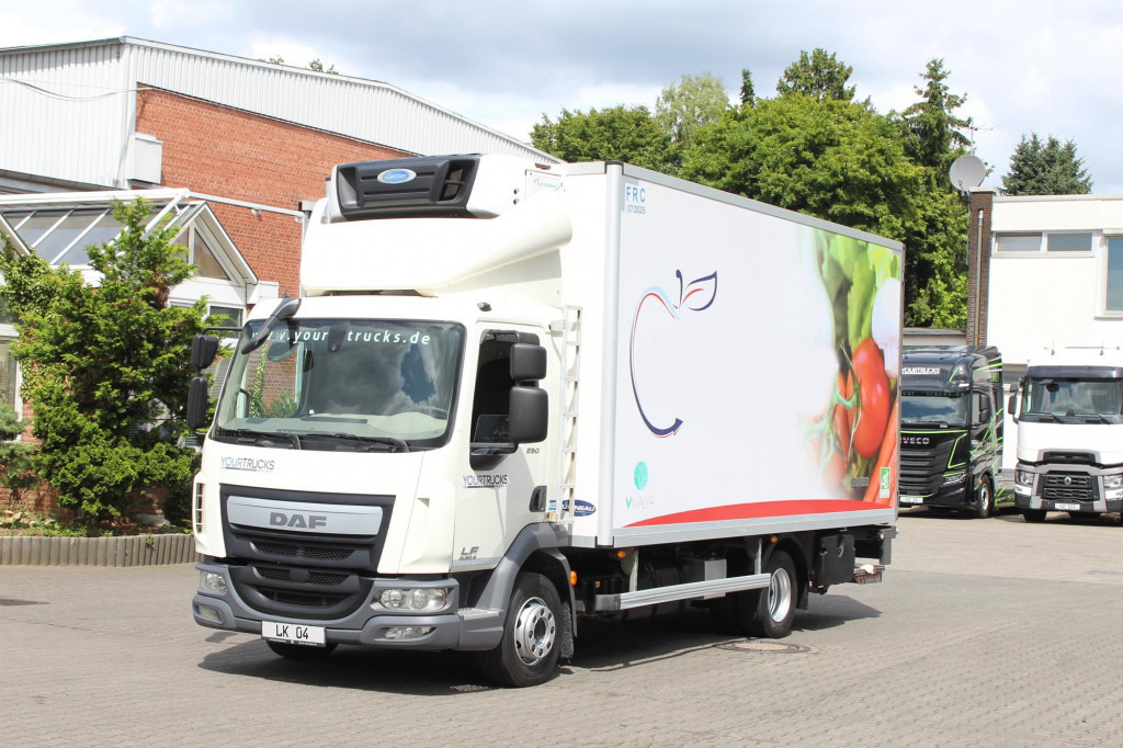 Daf LF 260 E6 Carrier Supra 550 Strom Tür LBW - Hűtős teherautó: 1 kép. Daf LF 260 E6 Carrier Supra 550 Strom Tür LBW - Hűtős teherautó: 1 kép.