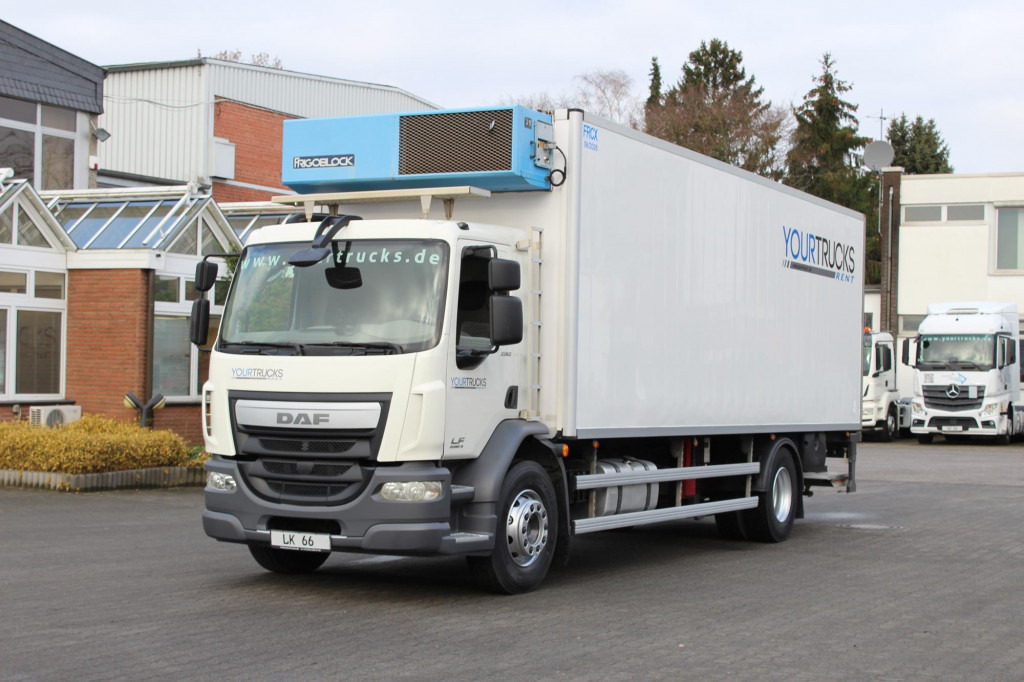 Daf LF 280 E6 Frigoblock LBW Rolltor Strom Klima - Hűtős teherautó: 1 kép. Daf LF 280 E6 Frigoblock LBW Rolltor Strom Klima - Hűtős teherautó: 1 kép.