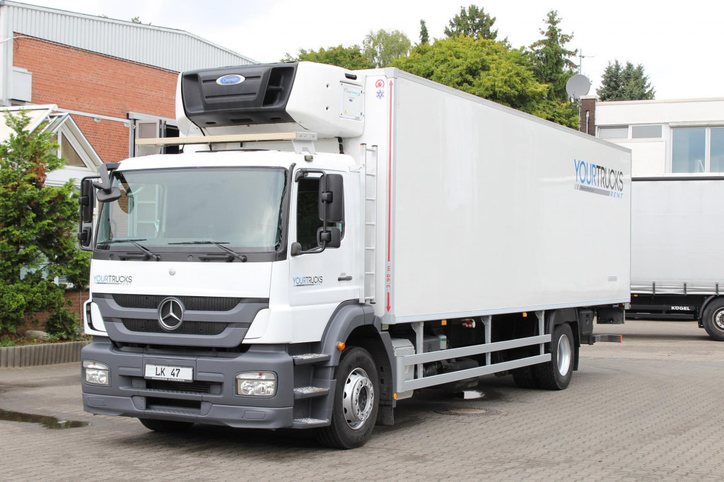 Mercedes-Benz Axor 1824 E5 Carrier Supra Türen+LBW Strom - Hűtős teherautó: 1 kép. Mercedes-Benz Axor 1824 E5 Carrier Supra Türen+LBW Strom - Hűtős teherautó: 1 kép.