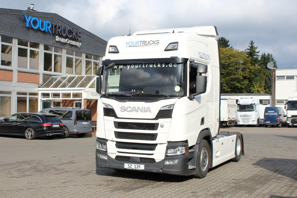 Scania R 500 Retarder LDWS Kühlbox 2 Tanks Navi - Nyergesvontató: 1 kép. Scania R 500 Retarder LDWS Kühlbox 2 Tanks Navi - Nyergesvontató: 1 kép.