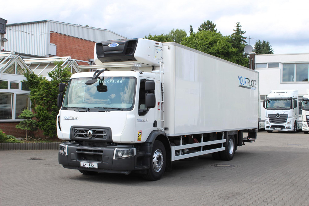 Renault D 320 Wide E6 CS 1150Mt. Bi-Temp. Tür+LBW Strom - Hűtős teherautó: 1 kép. Renault D 320 Wide E6 CS 1150Mt. Bi-Temp. Tür+LBW Strom - Hűtős teherautó: 1 kép.