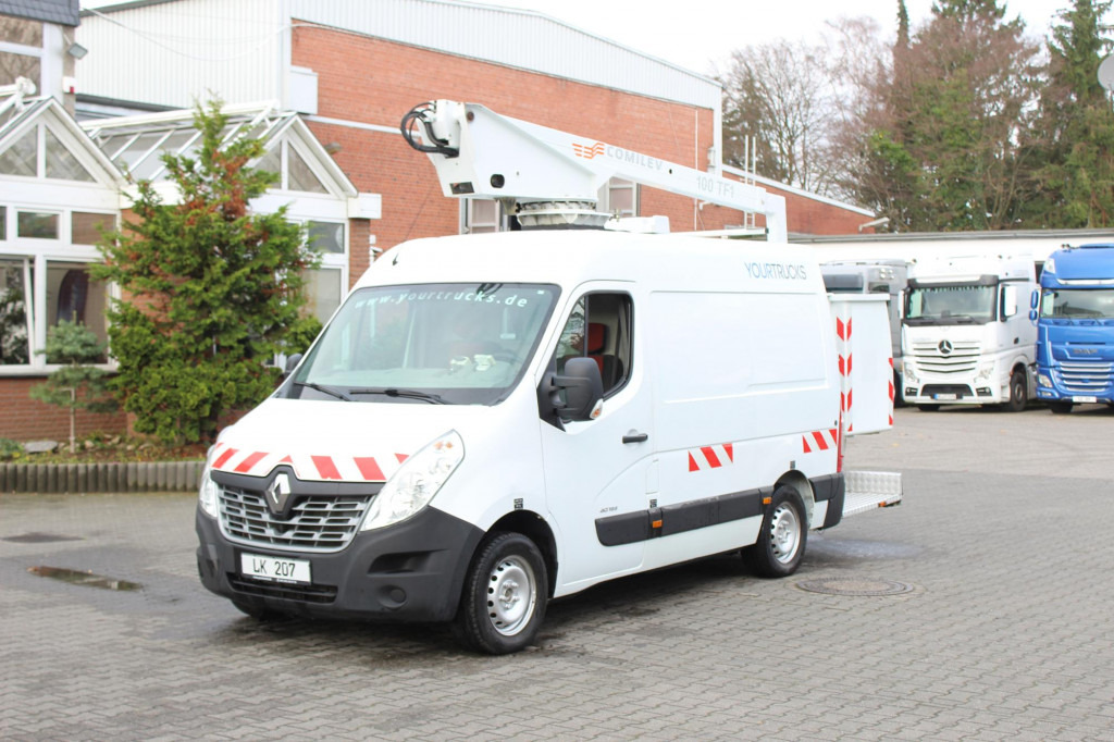 Renault Master Bühne EN100TF1 10m Klima 561h AHK - Emelőkosaras teherautó: 1 kép. Renault Master Bühne EN100TF1 10m Klima 561h AHK - Emelőkosaras teherautó: 1 kép.