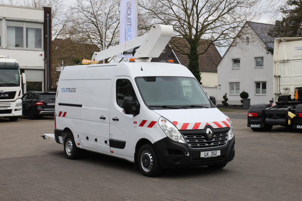 Emelőkosaras teherautó Renault Master  France-Elevateur 121 FT   120 kg   12m: 6 kép.