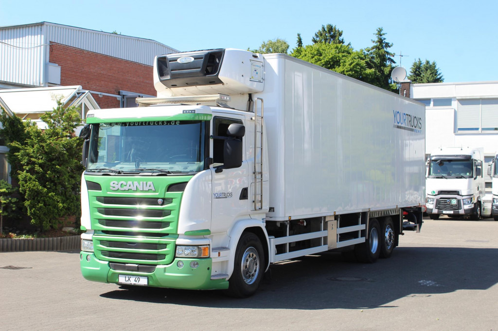 Scania G410 E5 CS 1150-12 MT Strom LBW Lenkachse - Hűtős teherautó: 1 kép. Scania G410 E5 CS 1150-12 MT Strom LBW Lenkachse - Hűtős teherautó: 1 kép.