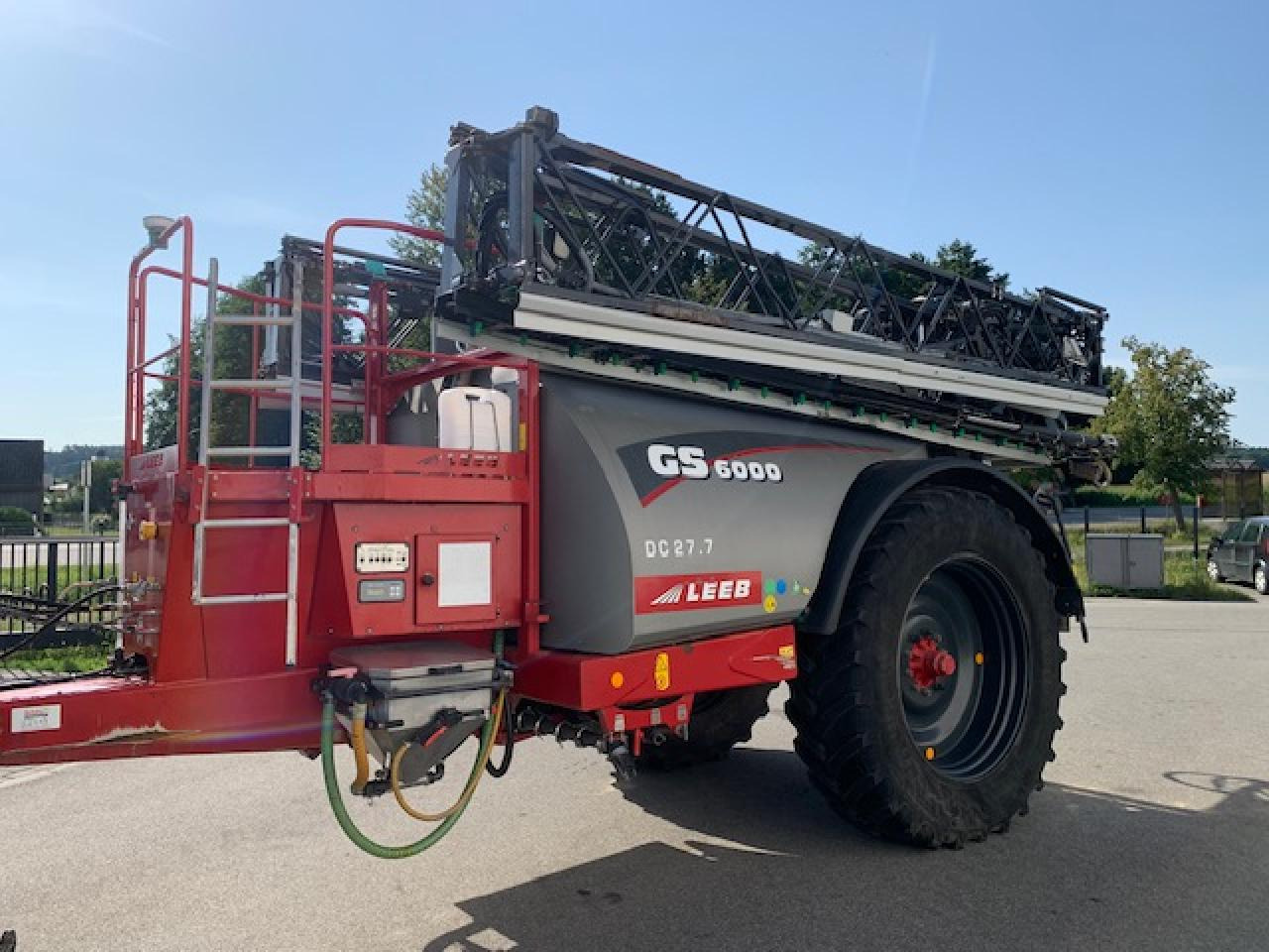 Horsch GS 6000, Lenkung, Section Distance Control - Vontatott permetezők: 5 kép. Horsch GS 6000, Lenkung, Section Distance Control - Vontatott permetezők: 5 kép.