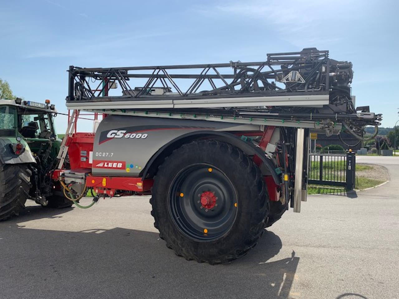 Horsch GS 6000, Lenkung, Section Distance Control - Vontatott permetezők: 4 kép. Horsch GS 6000, Lenkung, Section Distance Control - Vontatott permetezők: 4 kép.