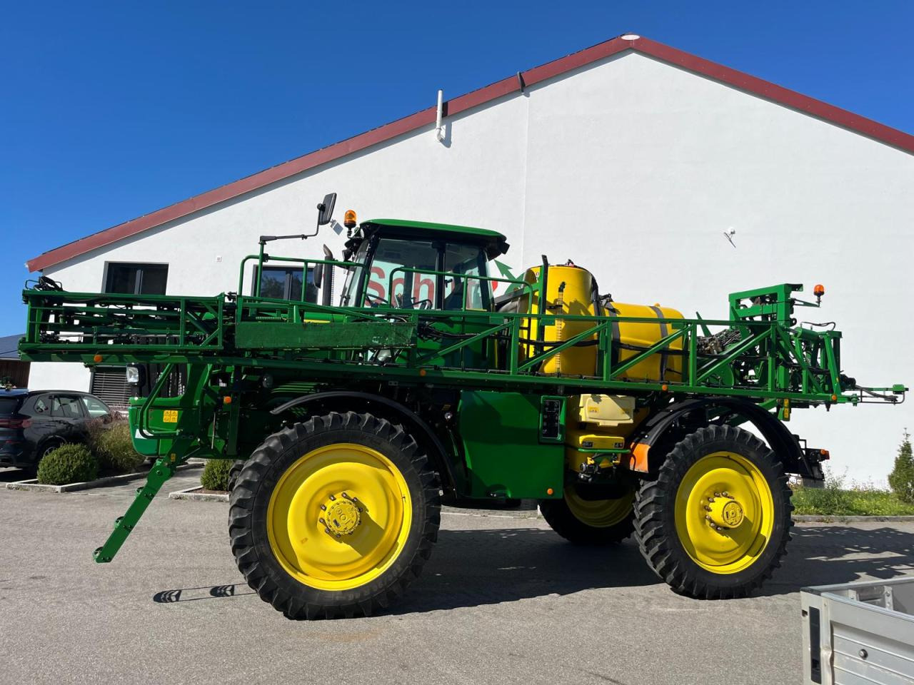 John Deere 5430i, Autotrac SF 3000, hydr. Spurverstellung - Önjáró permetező: 3 kép. John Deere 5430i, Autotrac SF 3000, hydr. Spurverstellung - Önjáró permetező: 3 kép.