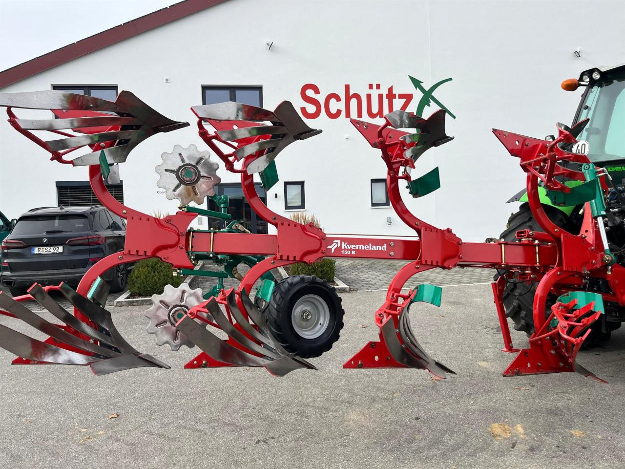 Kverneland KK 150B-100 4 Schar Pflug - Eke: 1 kép. Kverneland KK 150B-100 4 Schar Pflug - Eke: 1 kép.