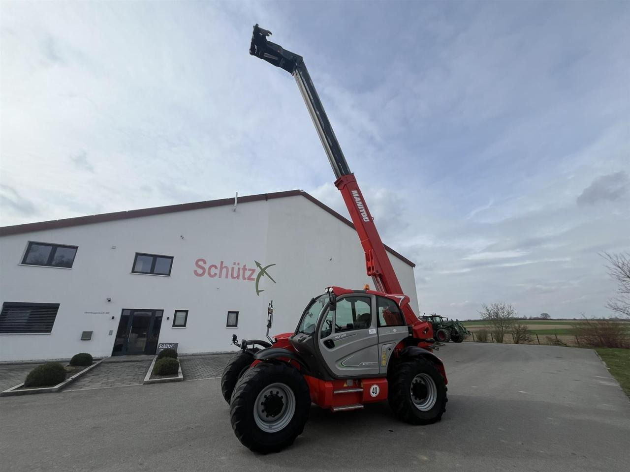 Teleszkópos rakodó Manitou Manitou Teleskoplader MLT 960: 6 kép.