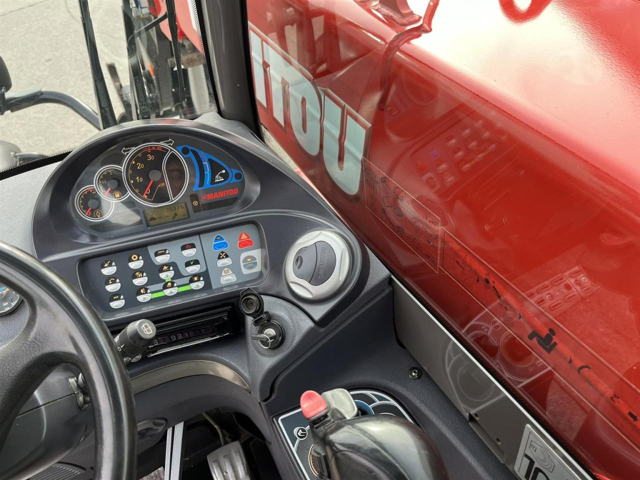 Teleszkópos rakodó Manitou Manitou Teleskoplader MLT 960: 9 kép.