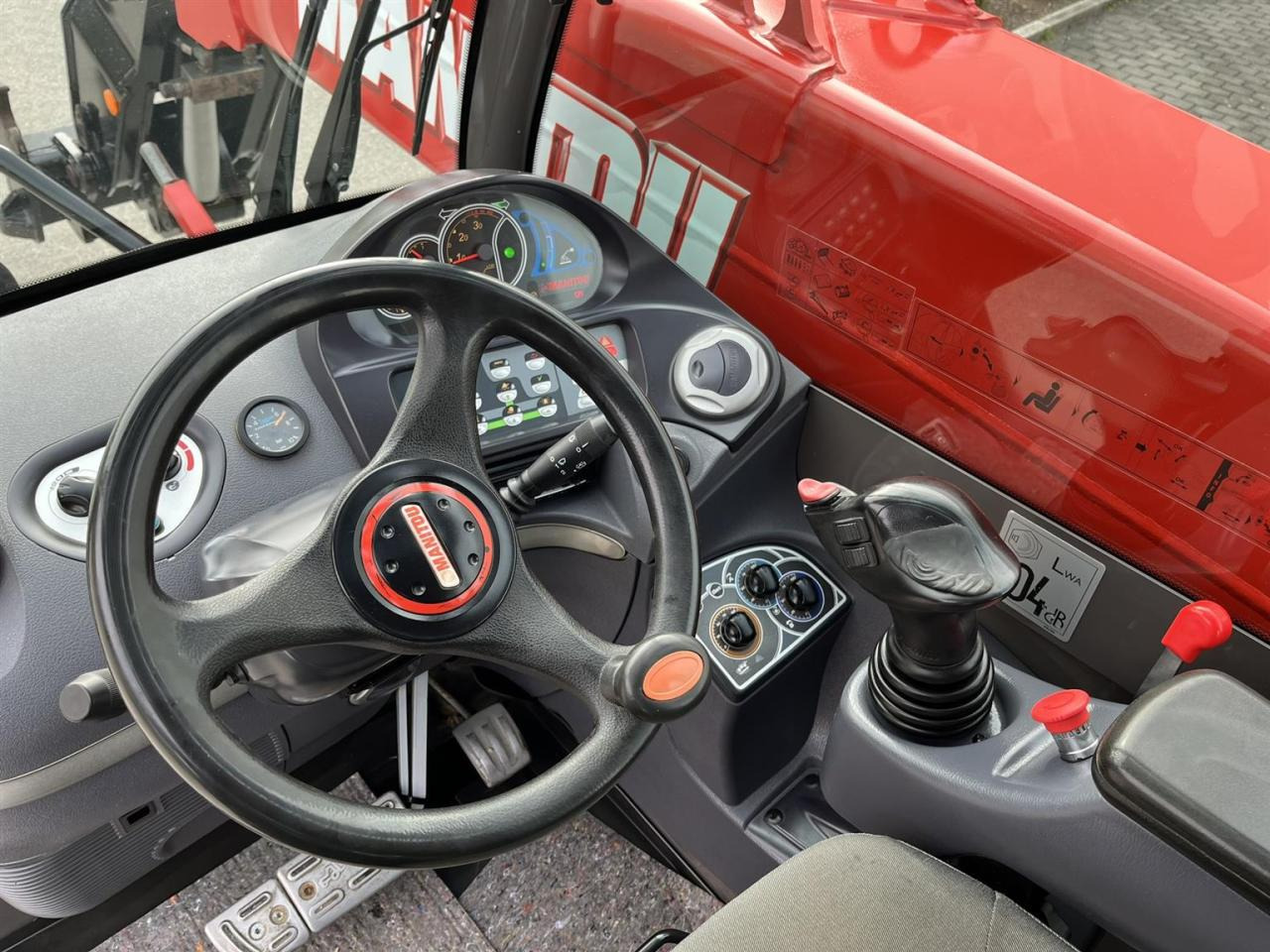 Teleszkópos rakodó Manitou Manitou Teleskoplader MLT 960: 8 kép.