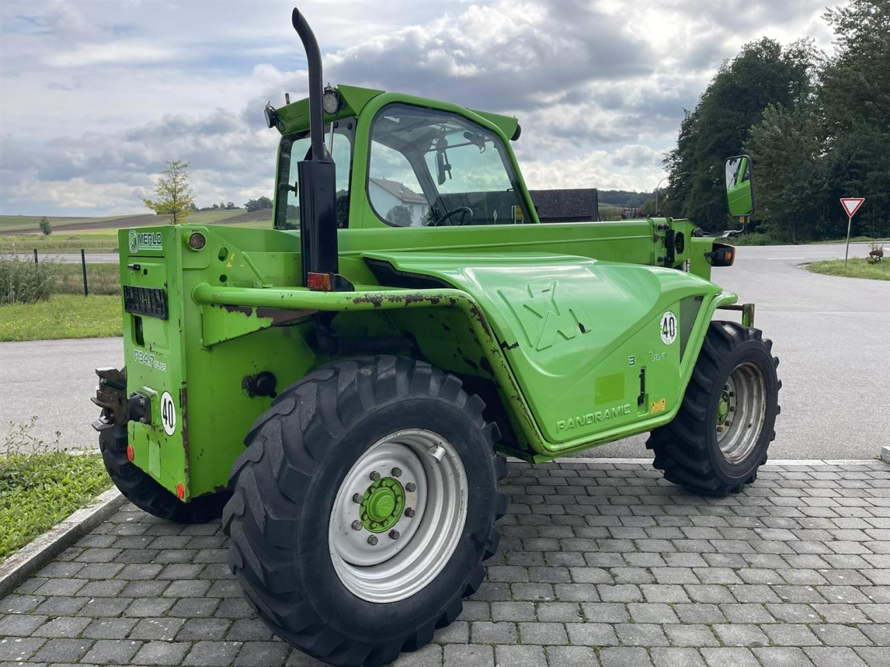 Merlo P34.7 Plus Teleskoplader - Teleszkópos rakodó: 5 kép. Merlo P34.7 Plus Teleskoplader - Teleszkópos rakodó: 5 kép.