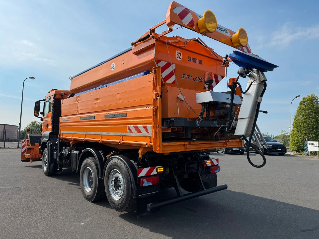 MAN TGS 28.400 6x4-4 BL Kipper / Kran / Winterdienst - Billenőplatós teherautó, Darus autó: 4 kép. MAN TGS 28.400 6x4-4 BL Kipper / Kran / Winterdienst - Billenőplatós teherautó, Darus autó: 4 kép.