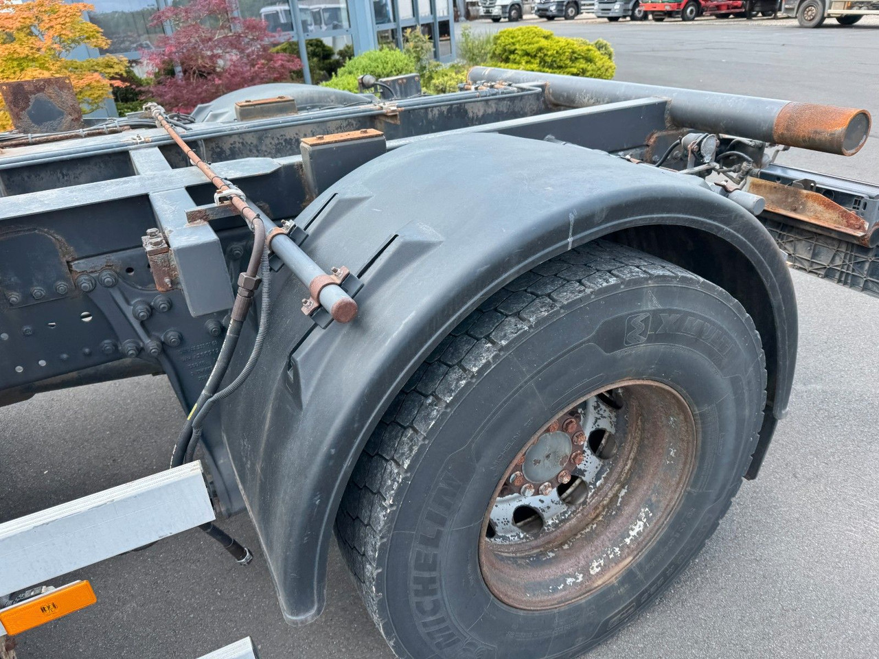 Alvaz teherautó Mercedes-Benz Actros 1832 MP 3 Kipperfahrgestell + Klima: 7 kép. Alvaz teherautó Mercedes-Benz Actros 1832 MP 3 Kipperfahrgestell + Klima: 7 kép.